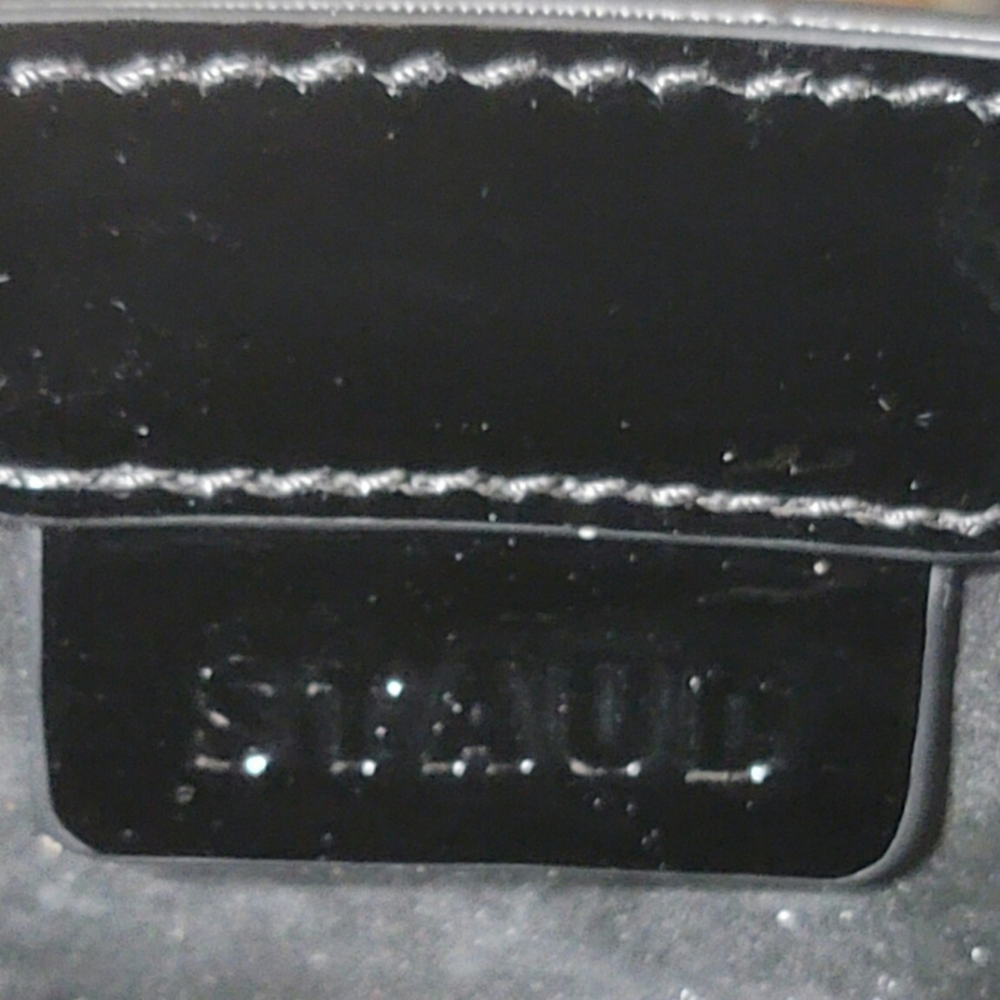 STAUD Black Patent Leather Bucket Bag - Picture 9 of 9